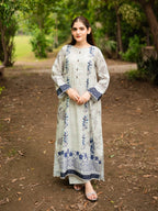 Azure Bloom Kaftan