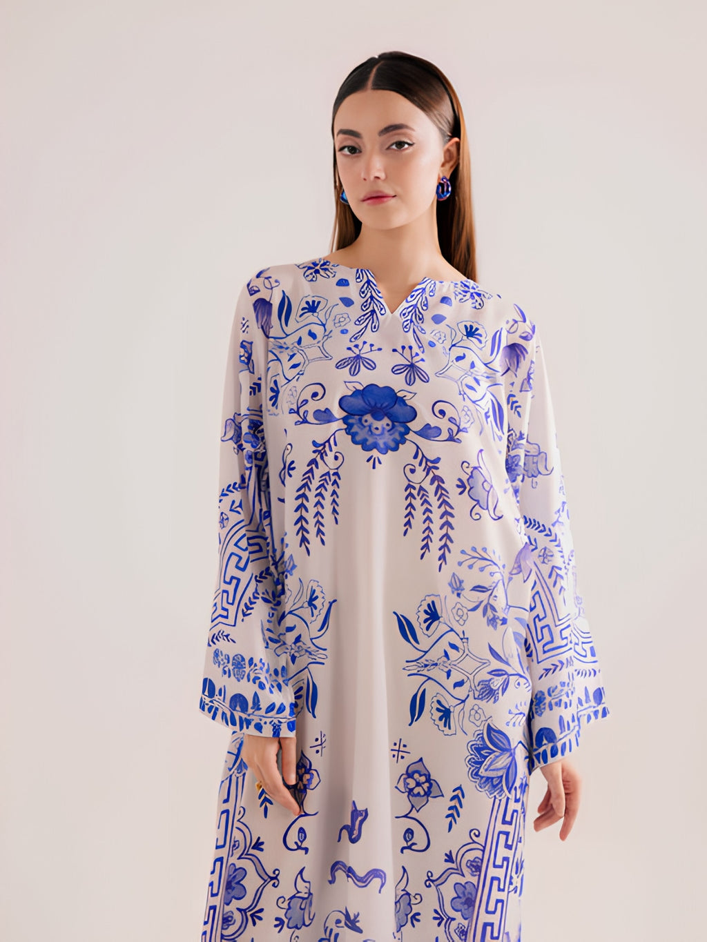 Blue Muse Kaftan
