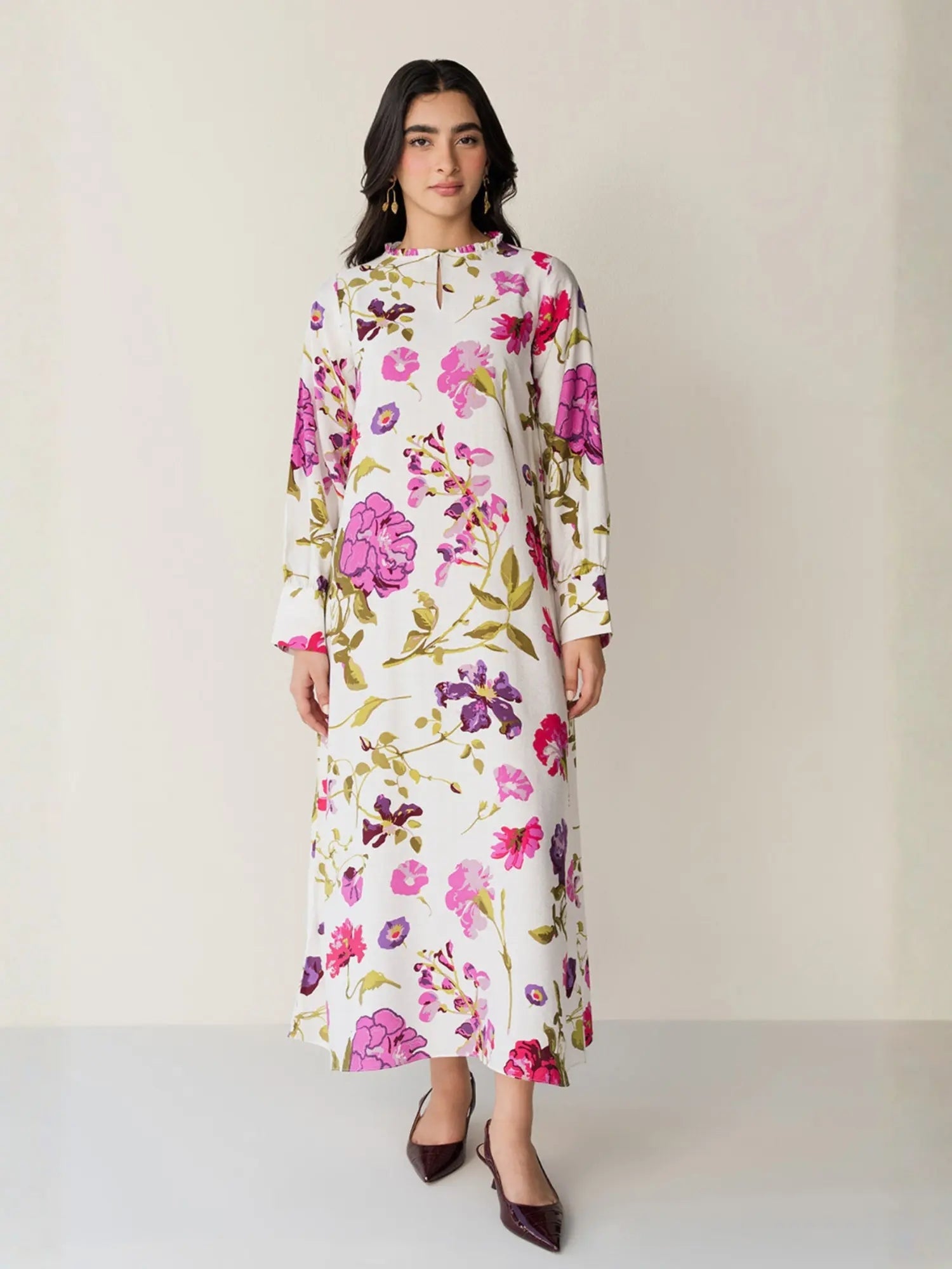 Rose Petal Kaftan Main image