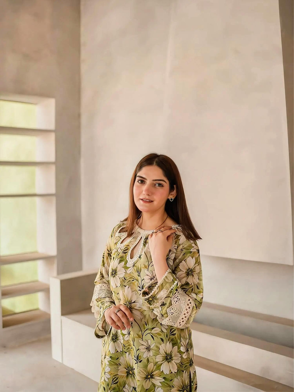 Bahaar Floral  2-PC