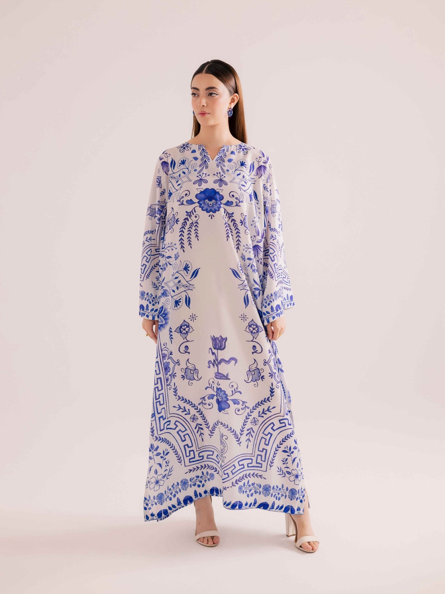 Blue Muse Kaftan