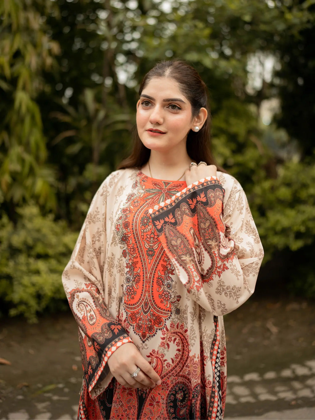 Amber Paisley Kaftan
