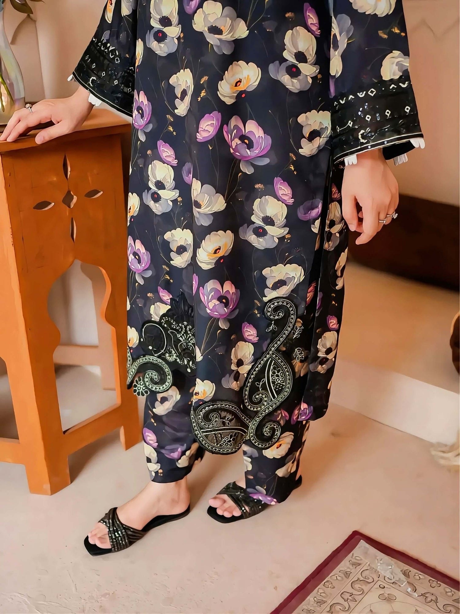 Midnight Floral 2-PC