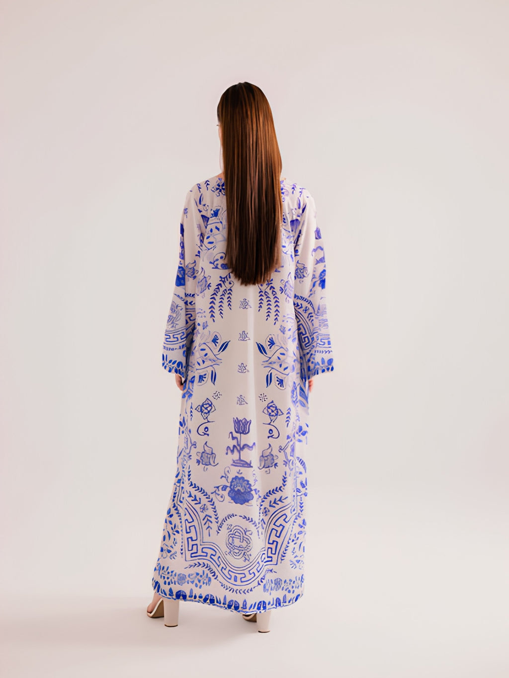 Blue Muse Kaftan
