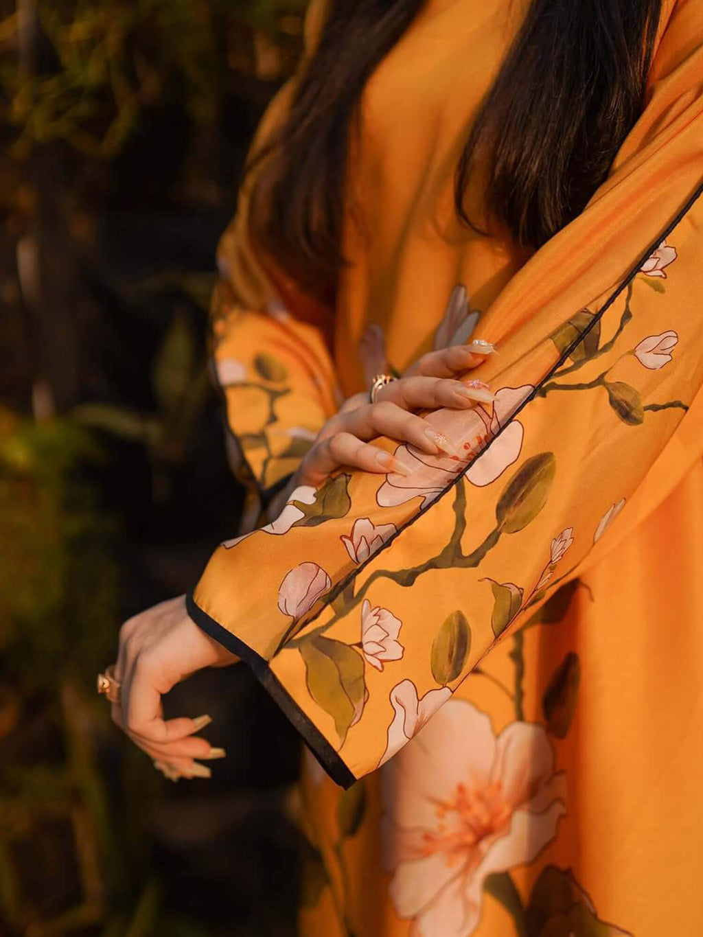 Zeenat-Floral 3 Piece Suit