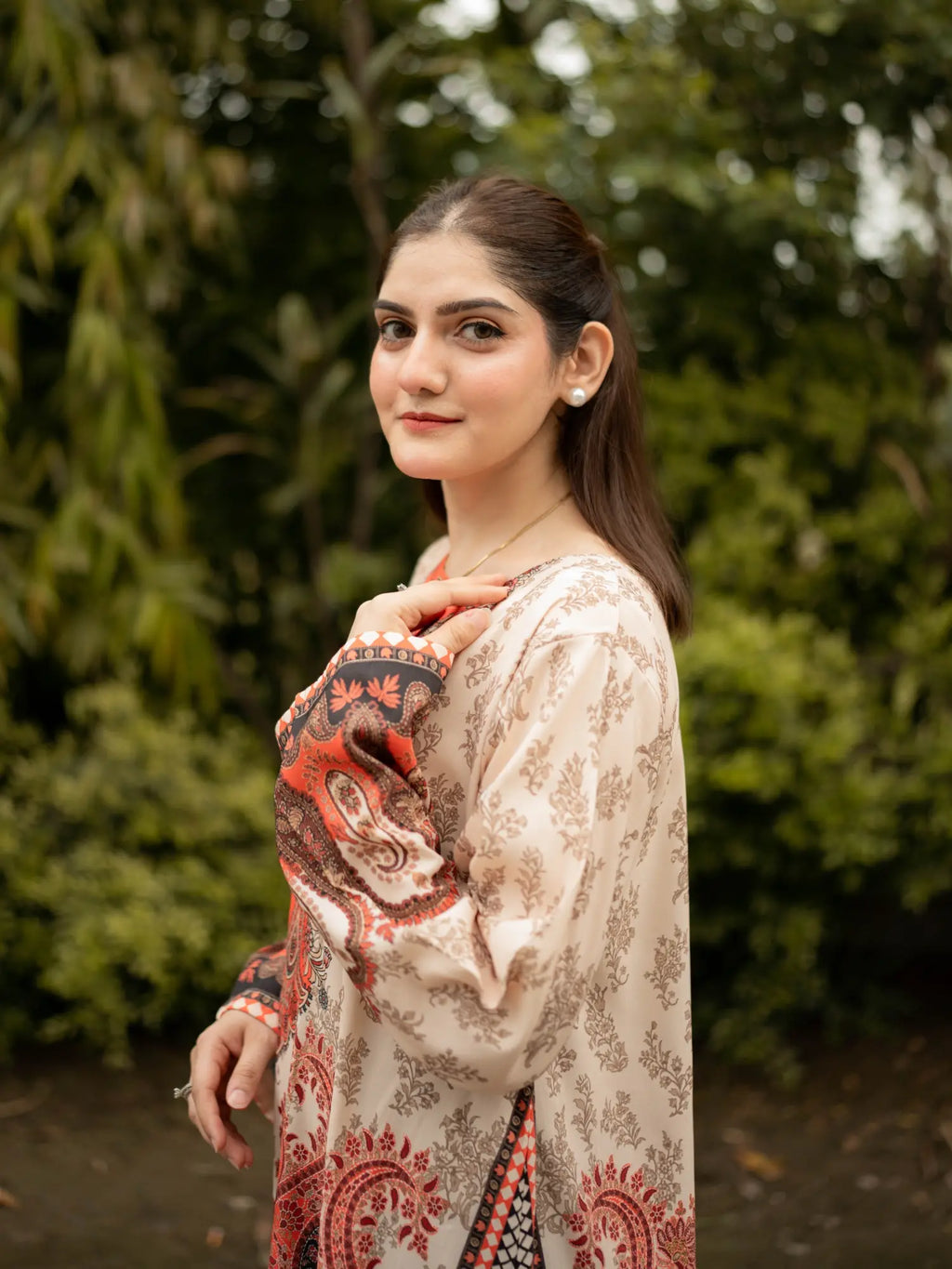 Amber Paisley Kaftan