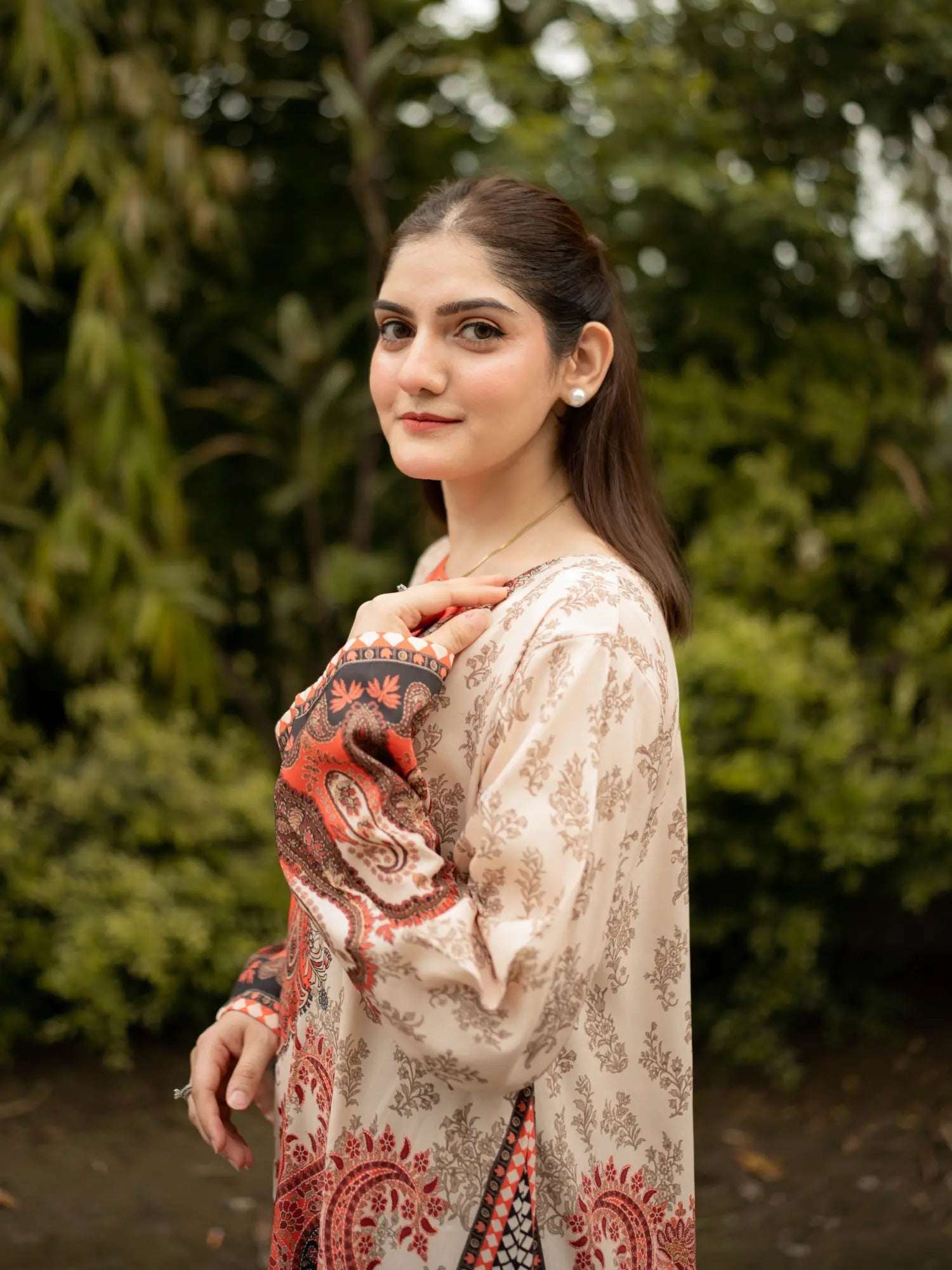Amber Paisley Kaftan