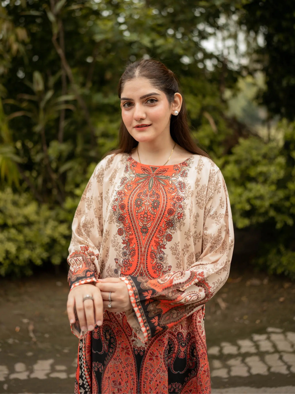 Amber Paisley Kaftan