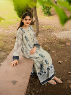 Azure Bloom Kaftan
