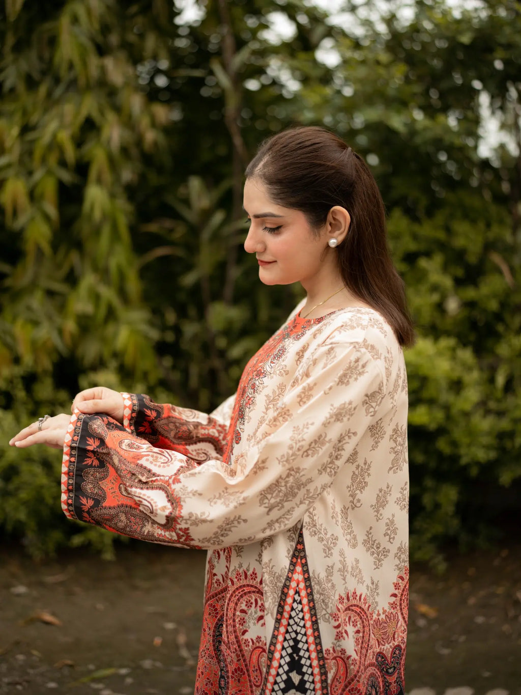 Amber Paisley Kaftan