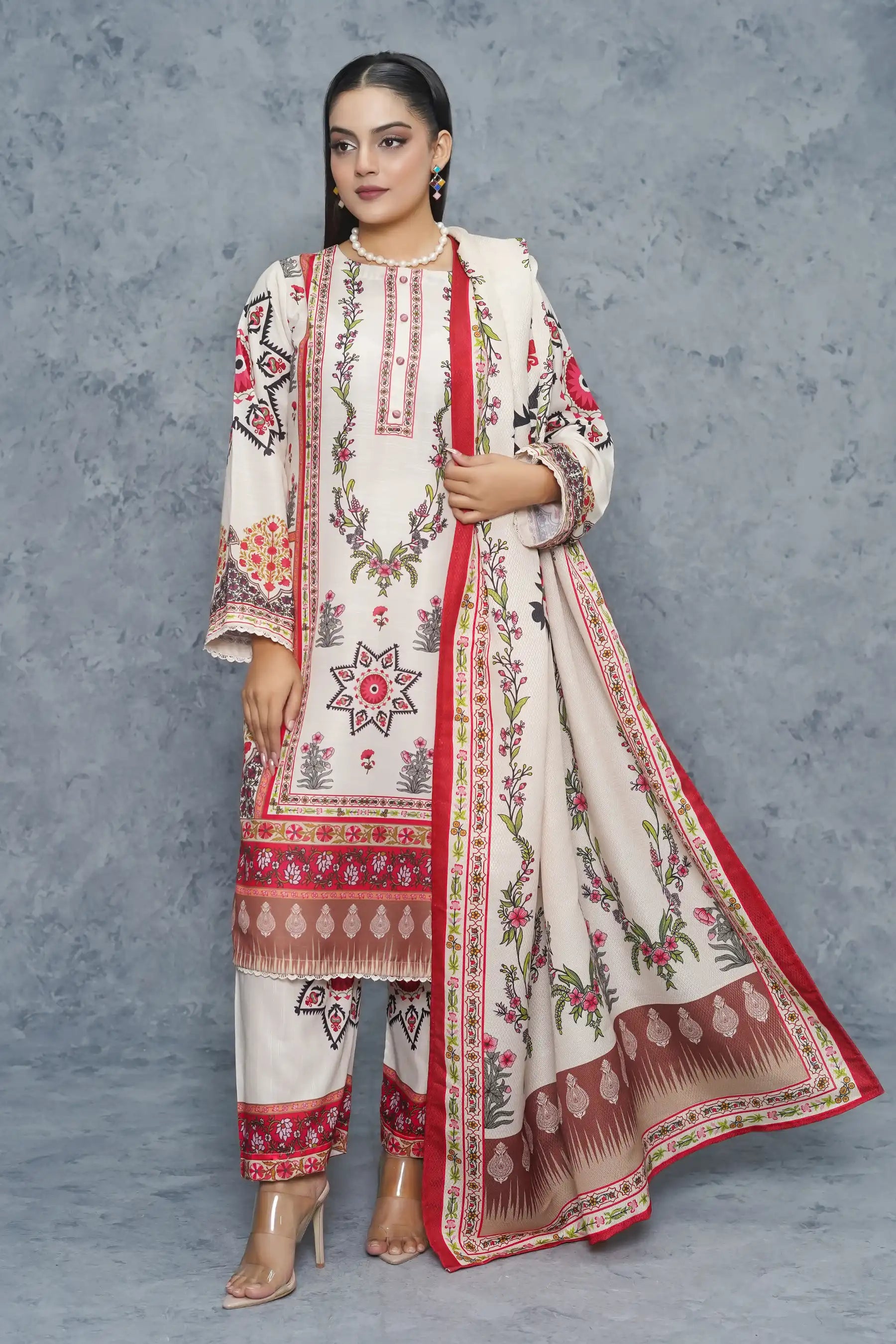 Charizma 3Piece Stitched Suit