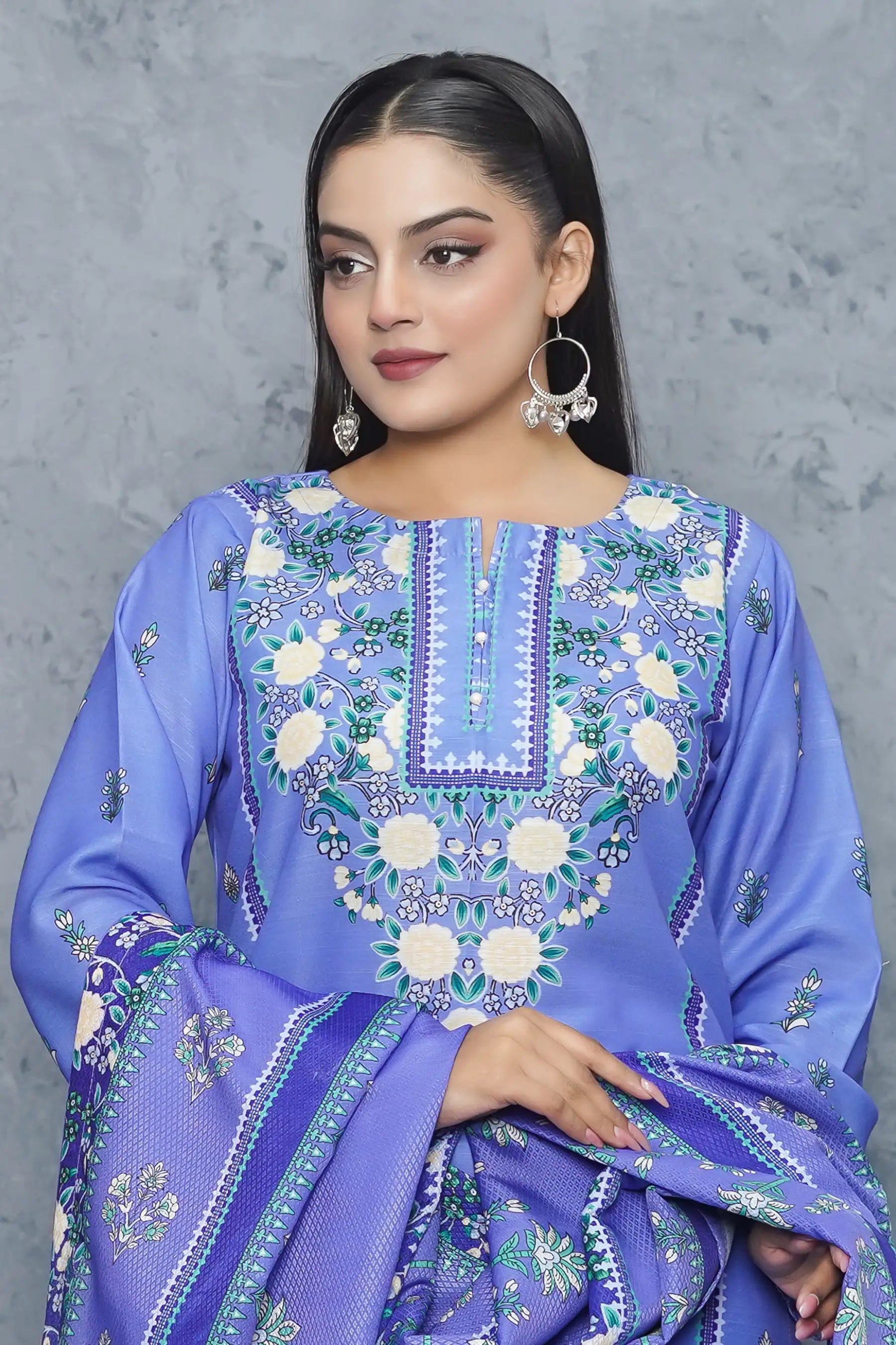 Dhanak 3Piece Stitched Suit