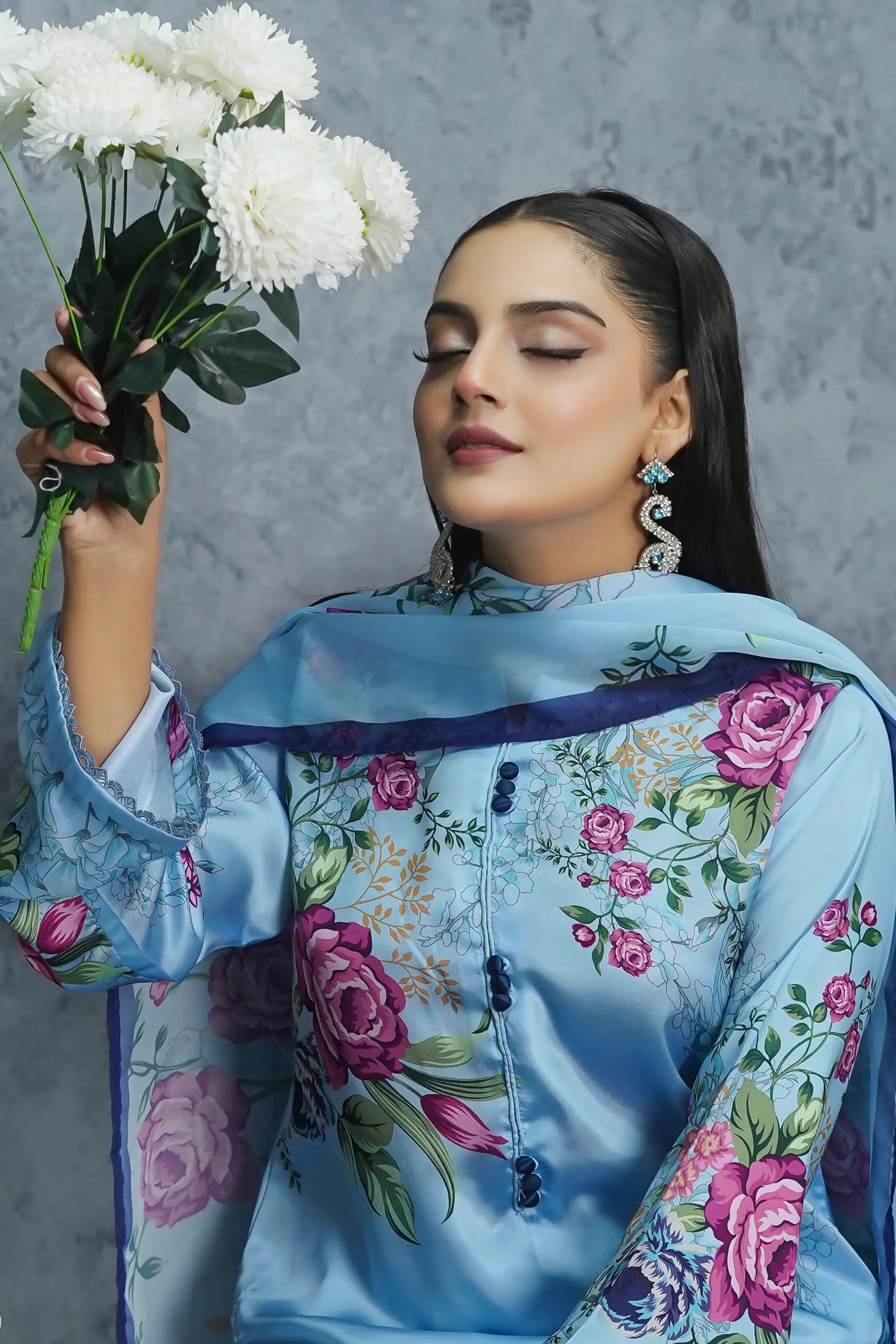 Ethnc 3Piece Stitched Suit