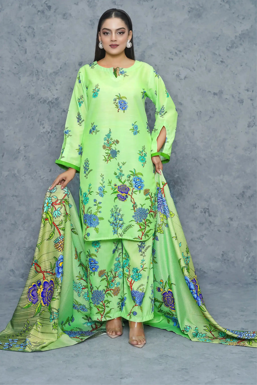Janan 3Piece Stitched Suit