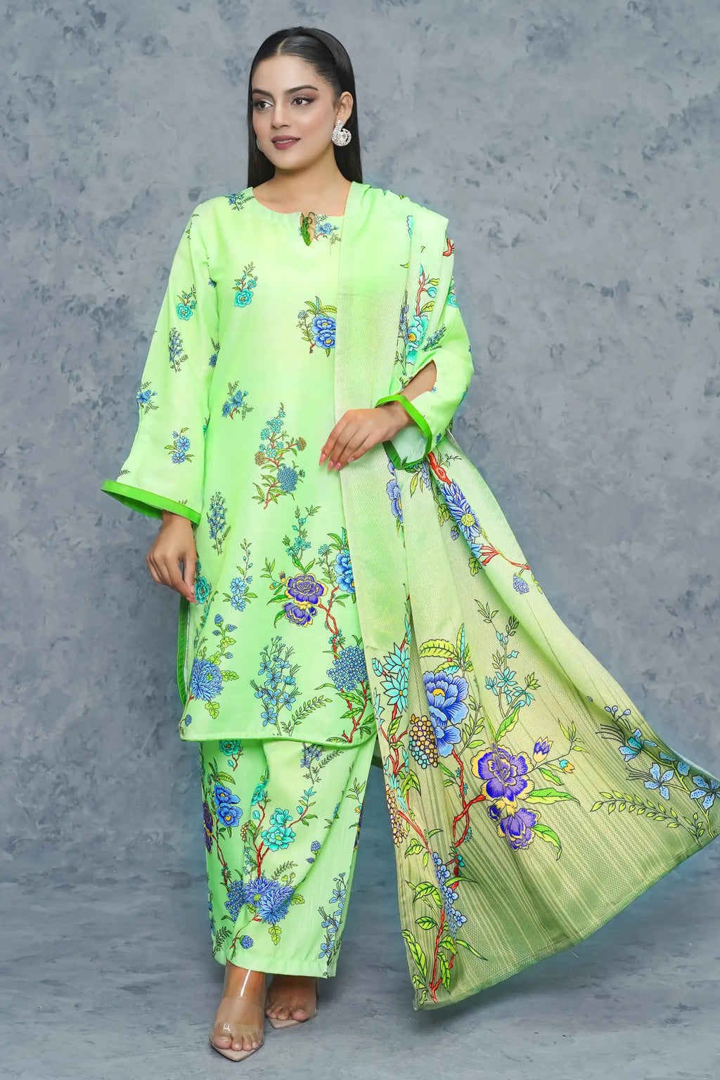 Janan 3Piece Stitched Suit