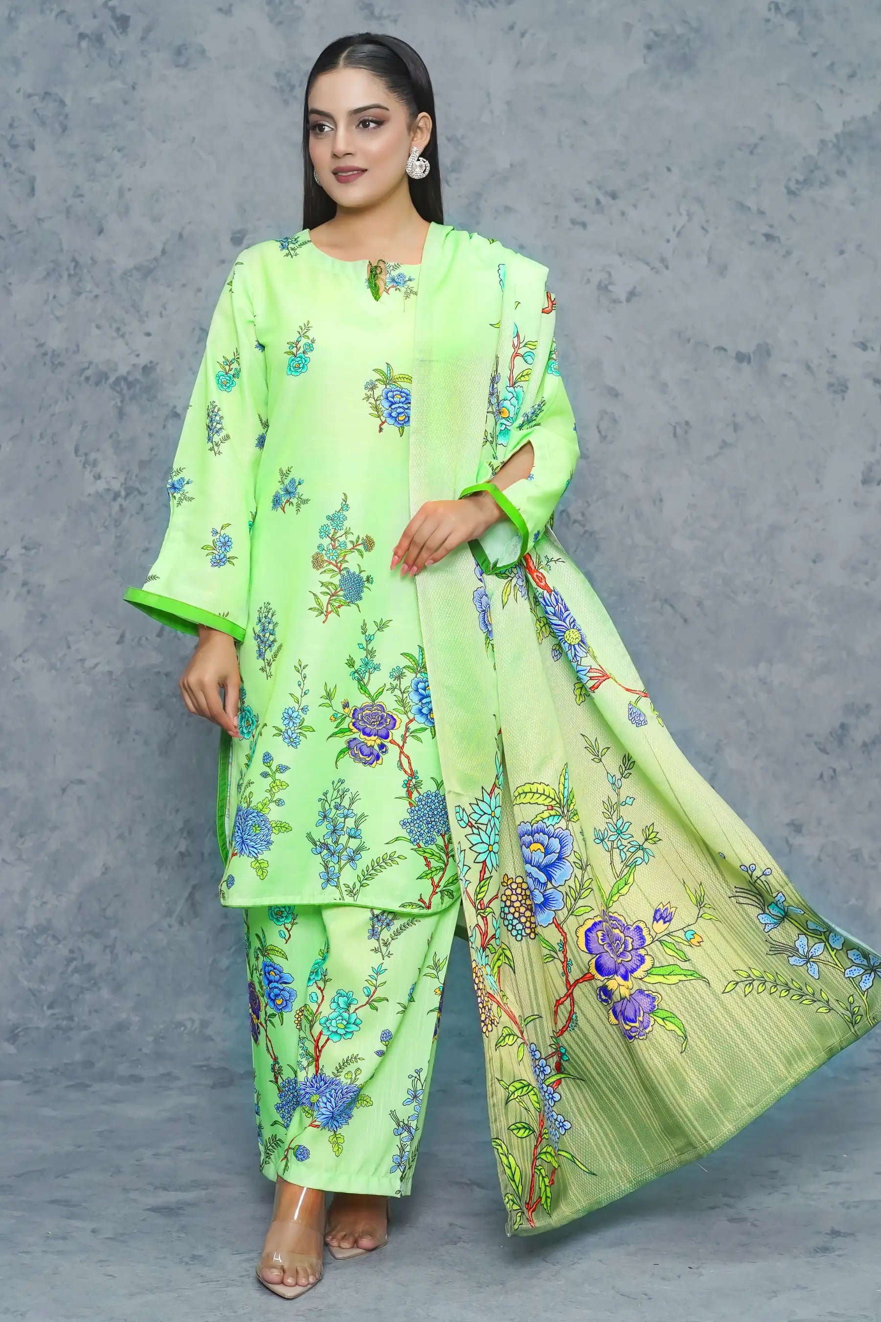 Janan 3Piece Stitched Suit