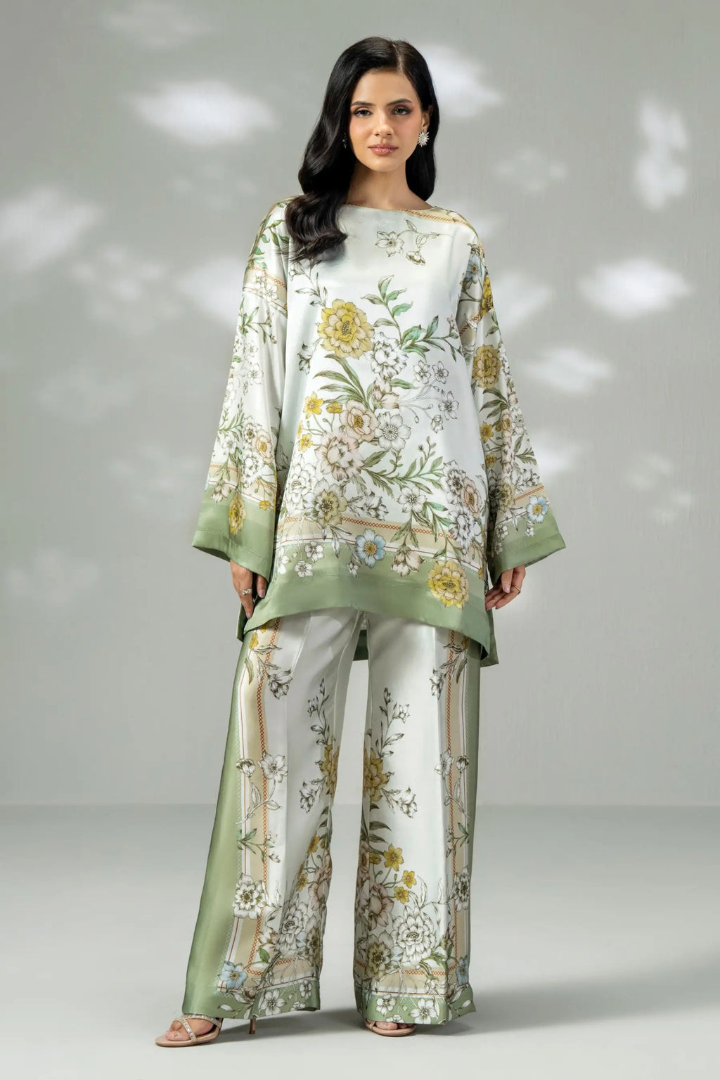 Medallion 3Pc Stitched Dress