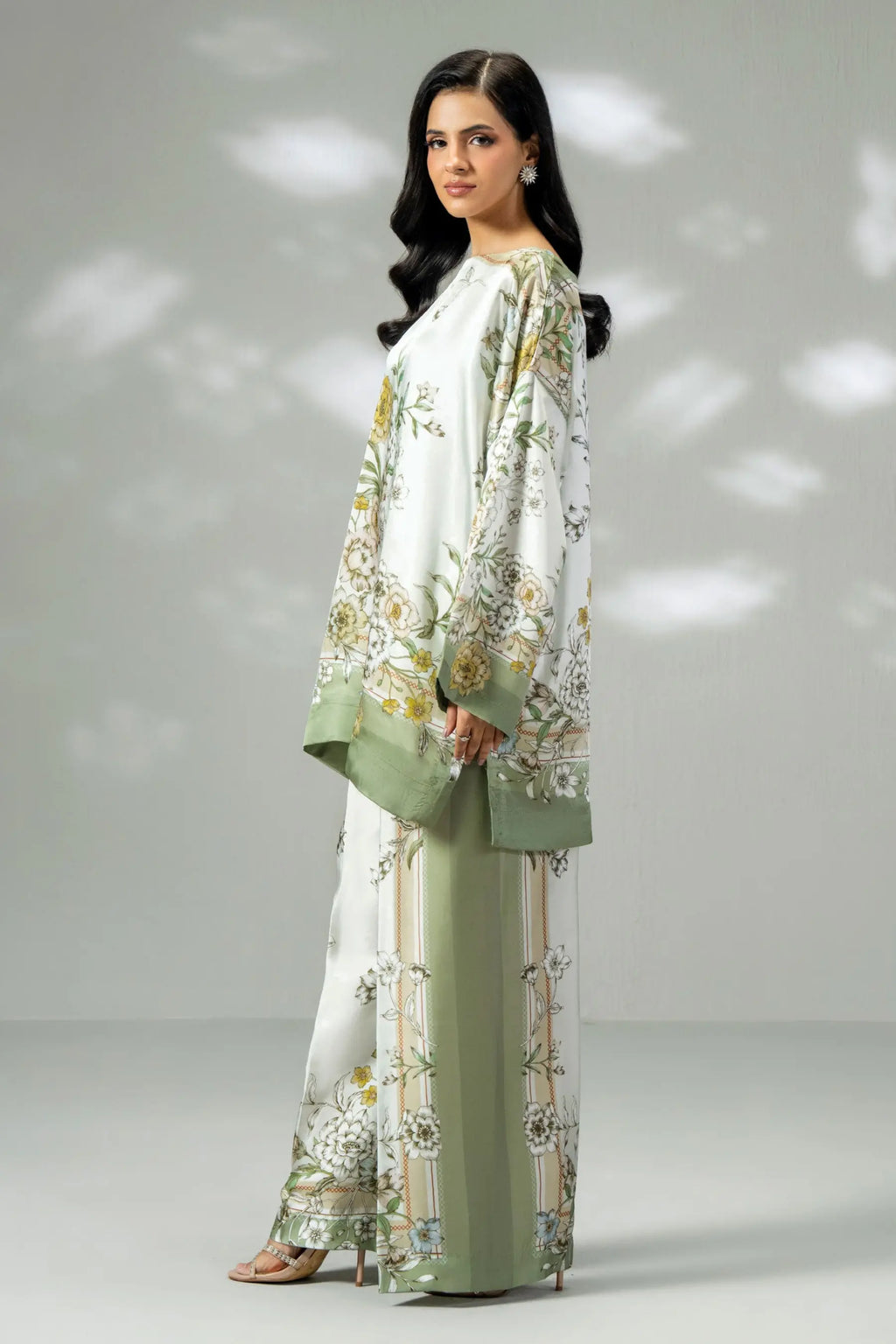 Medallion 3Pc Stitched Dress