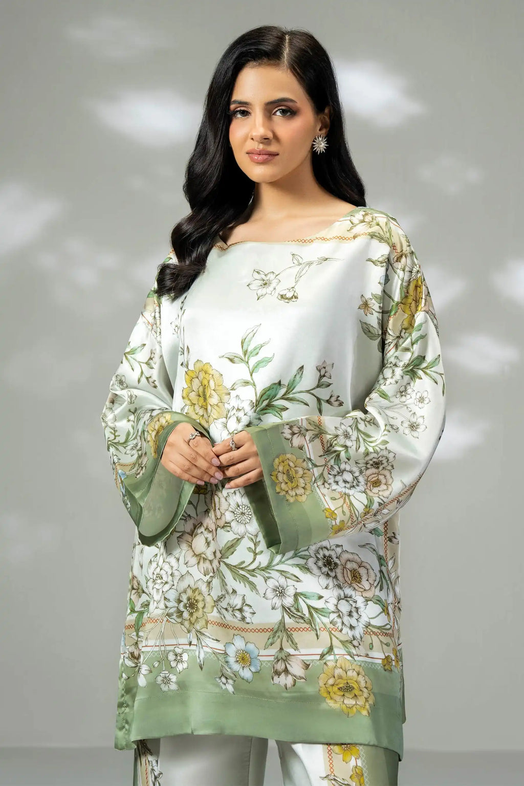 Medallion 3Pc Stitched Dress
