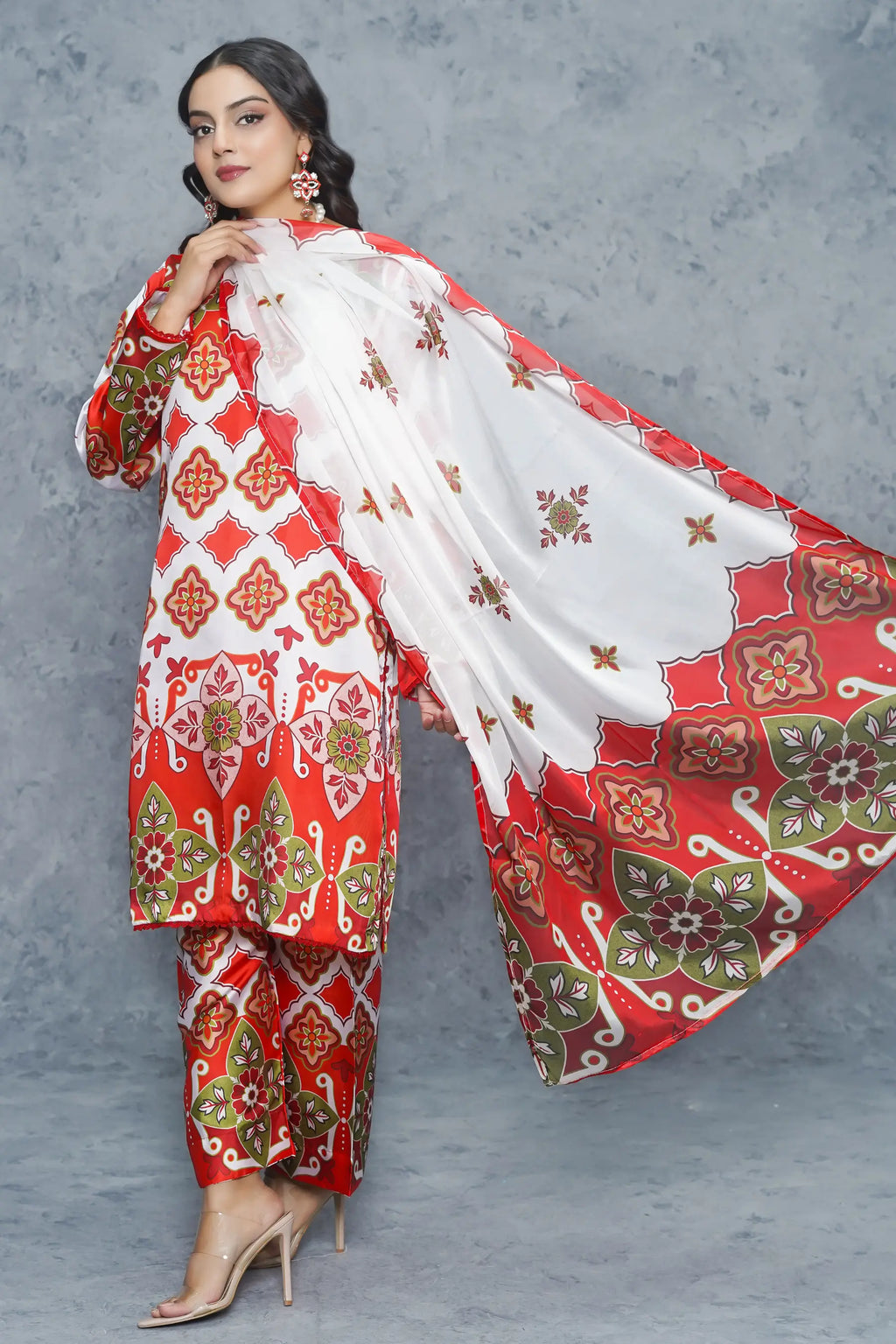 Pret 3Piece Stitched Suit