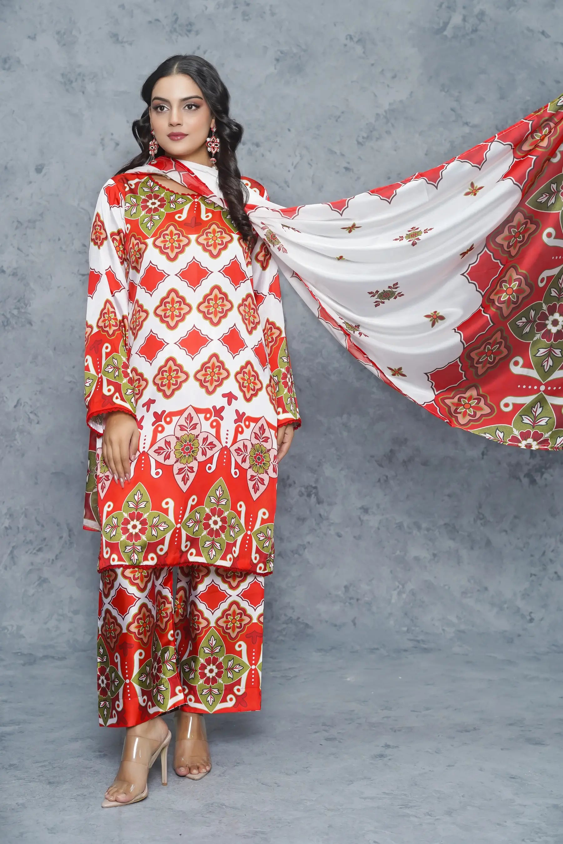 Pret 3Piece Stitched Suit