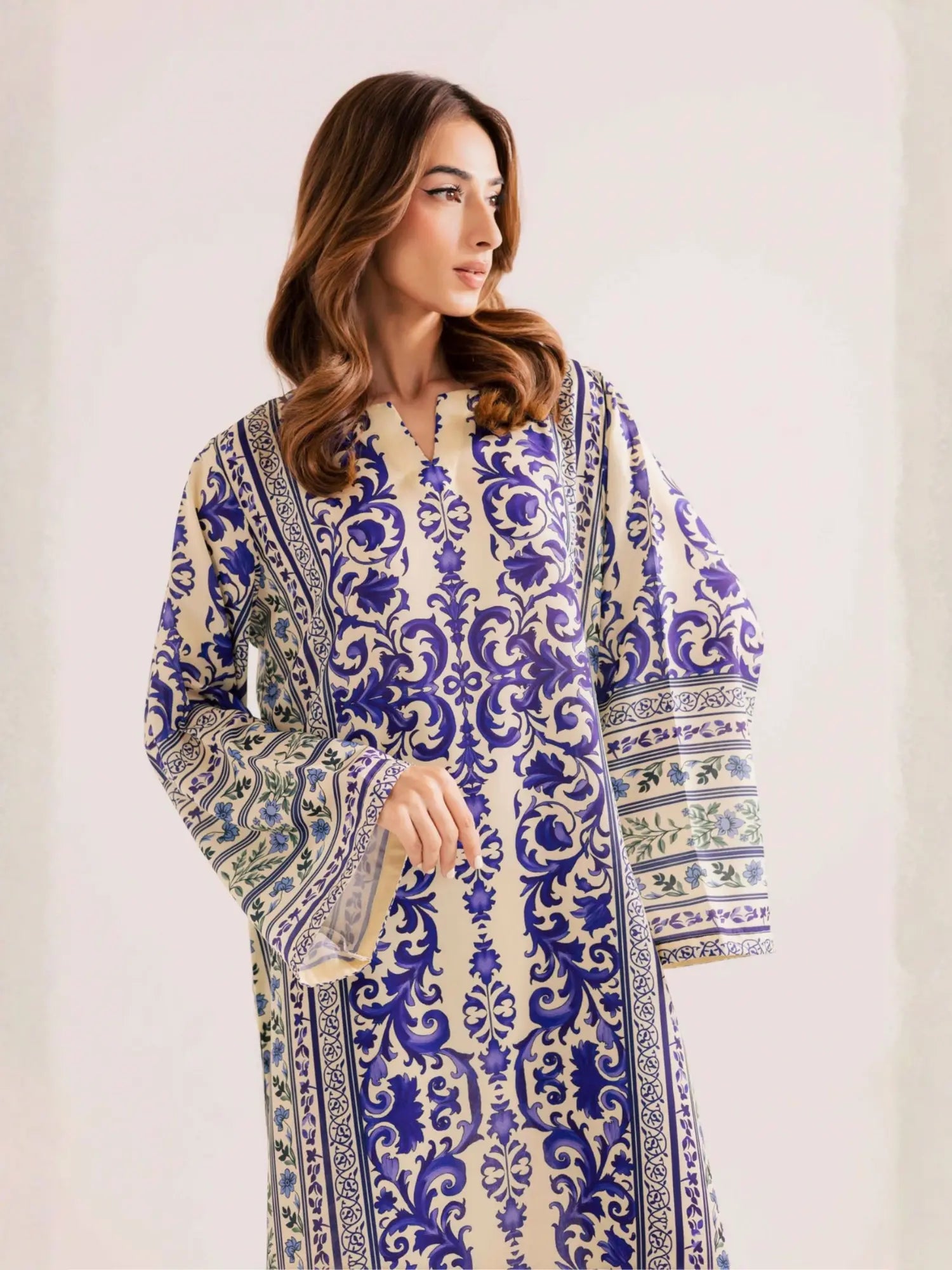Royal Lawn Kaftan