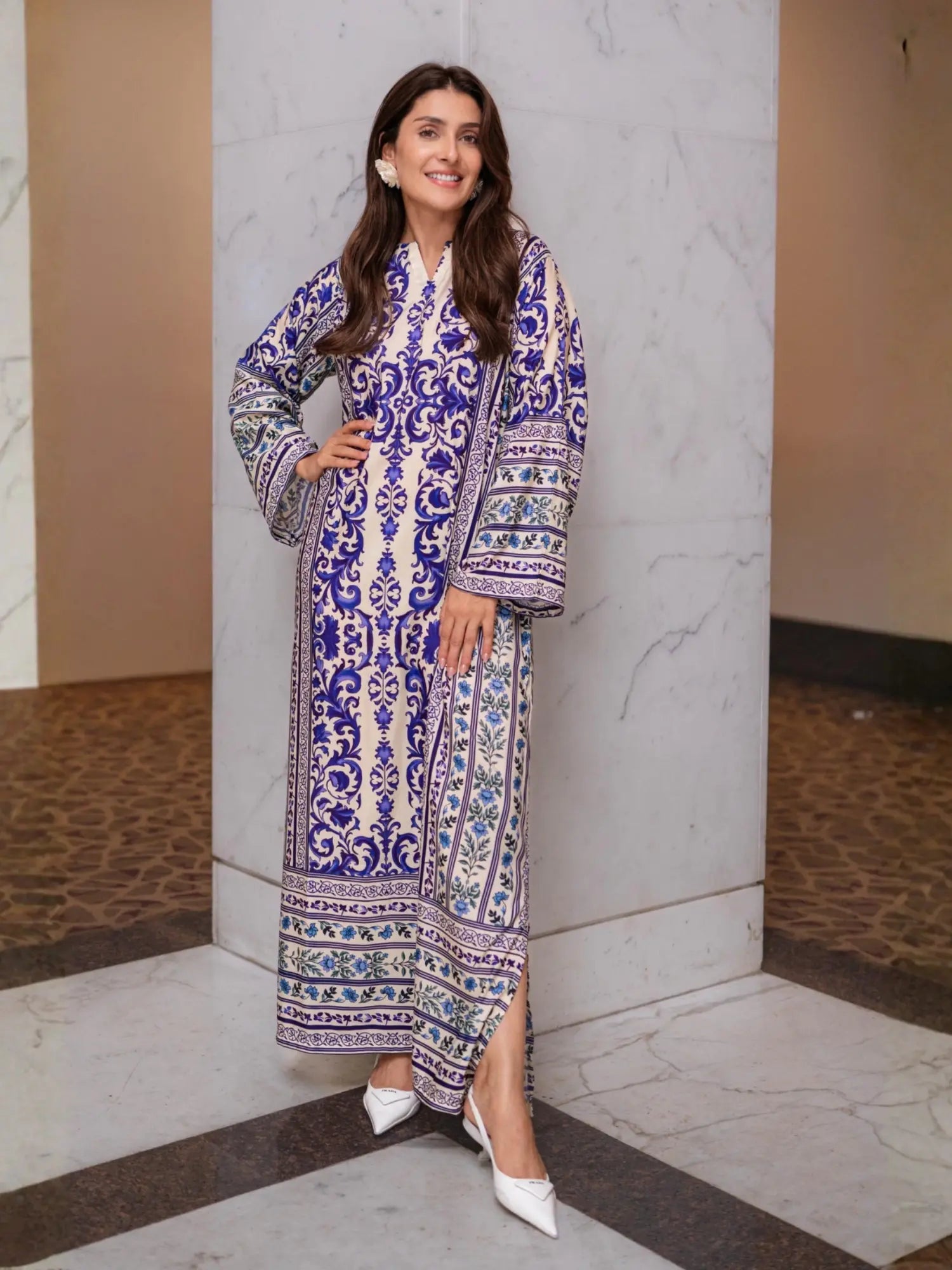 Royal Lawn Kaftan