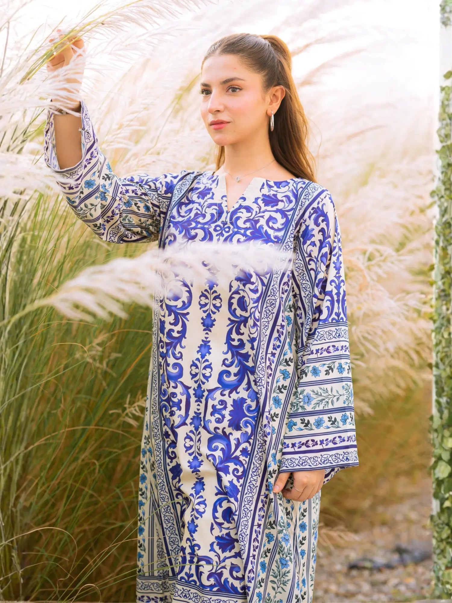 Royal Lawn Kaftan