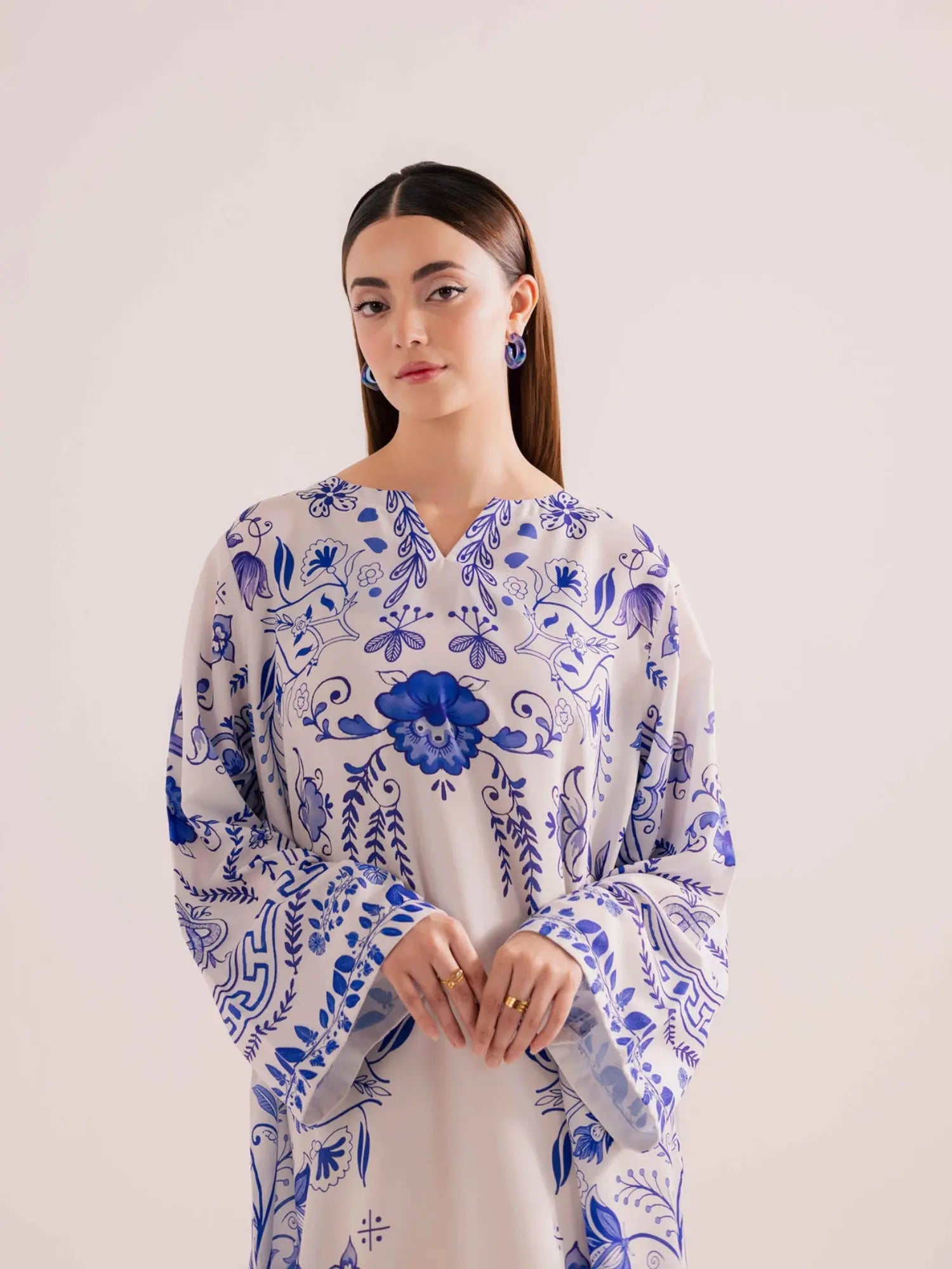 Blue Muse Kaftan