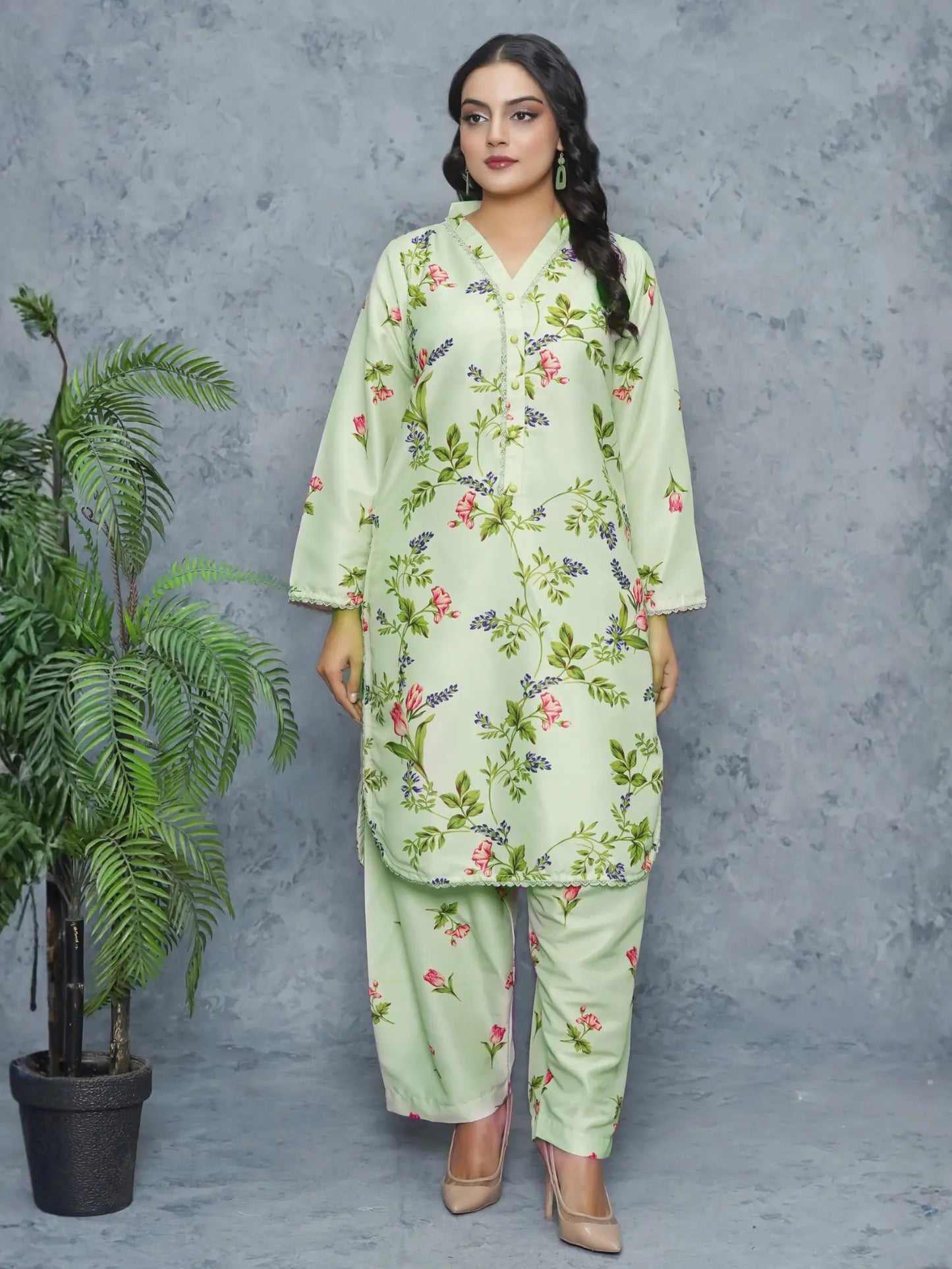 Zeen Stitched Doria Suit