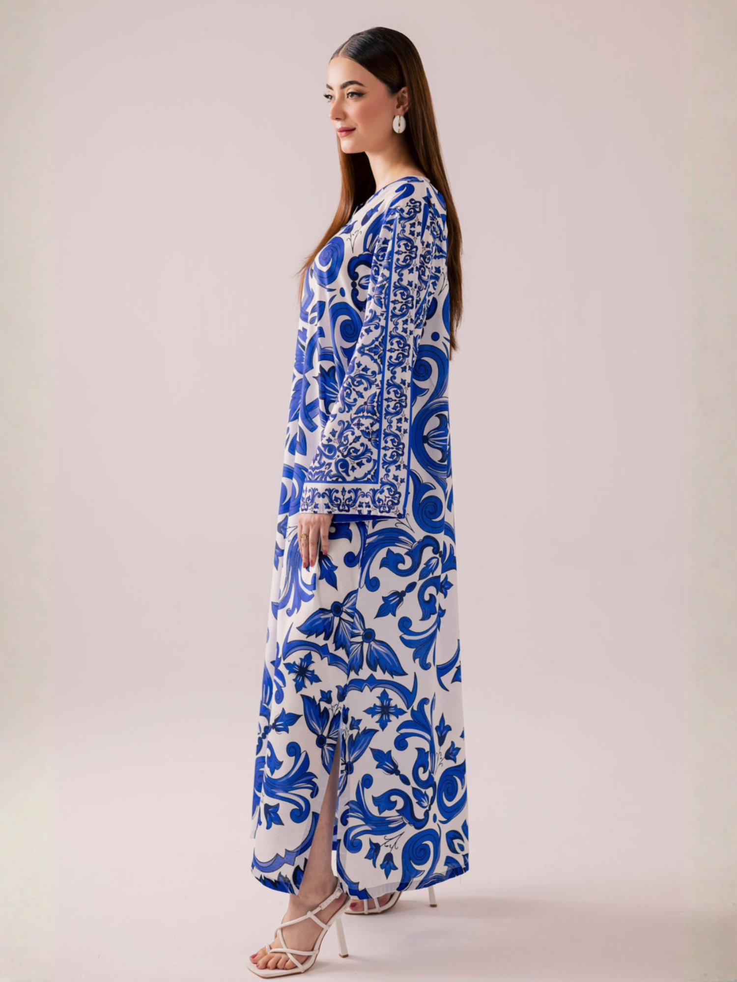 Abstract Summer Kaftan
