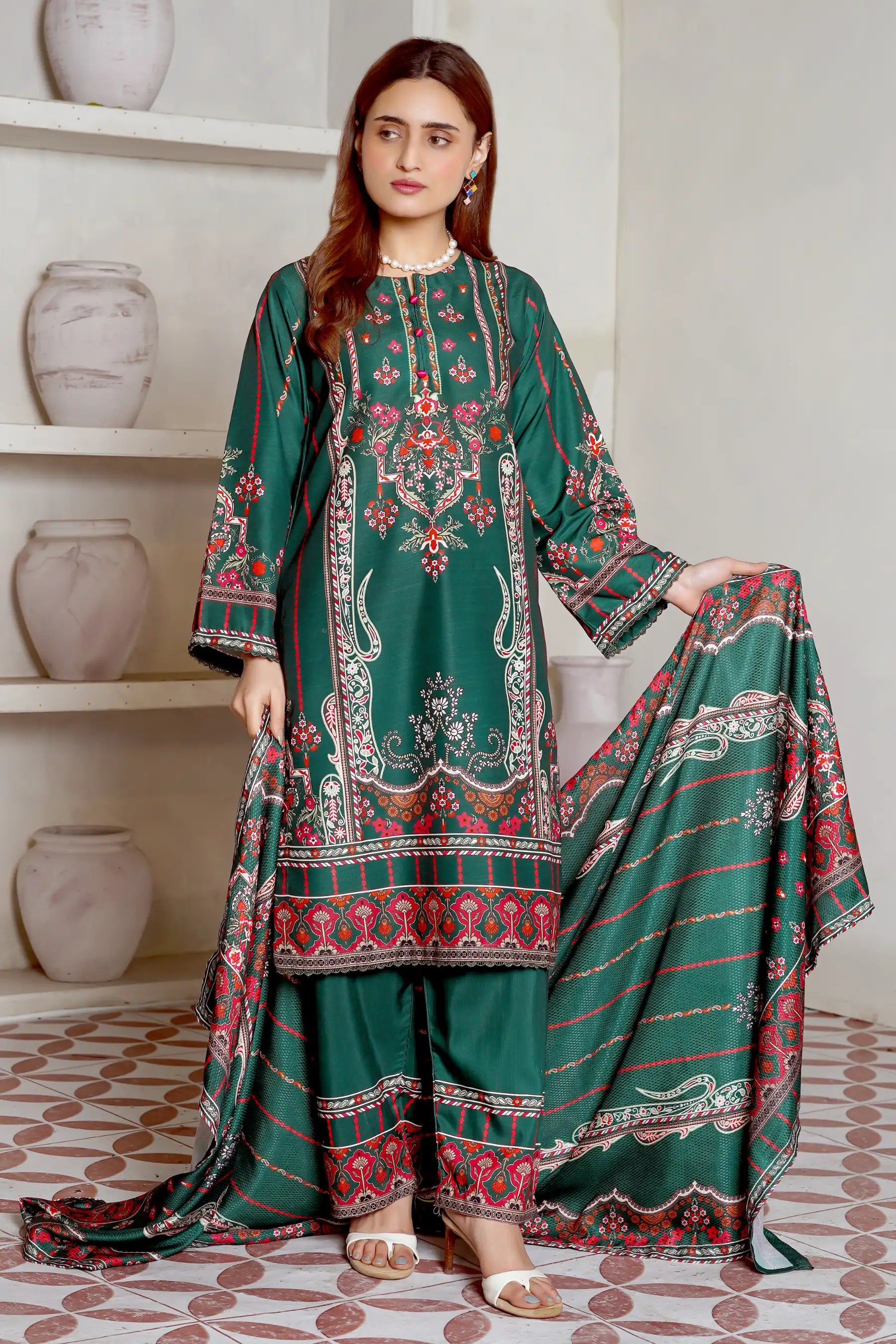 Mariyam 3Piece Stitched Suit