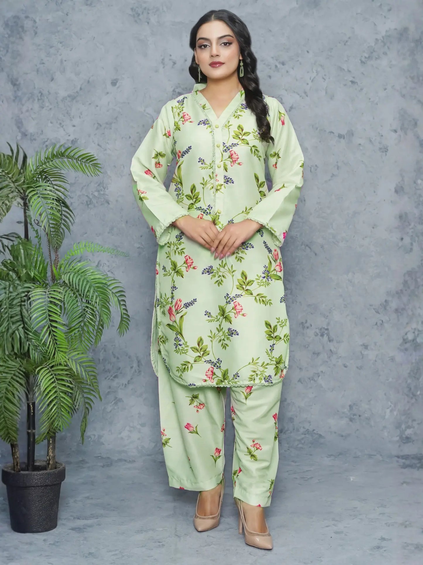 Zeen Stitched Doria Suit