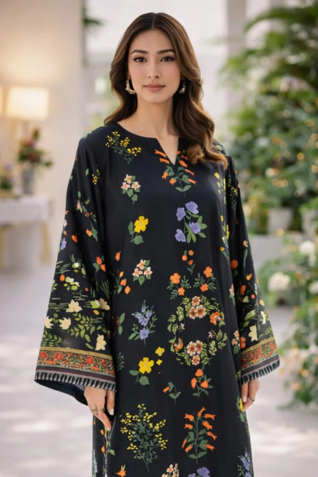 Noir Summer Kaftan