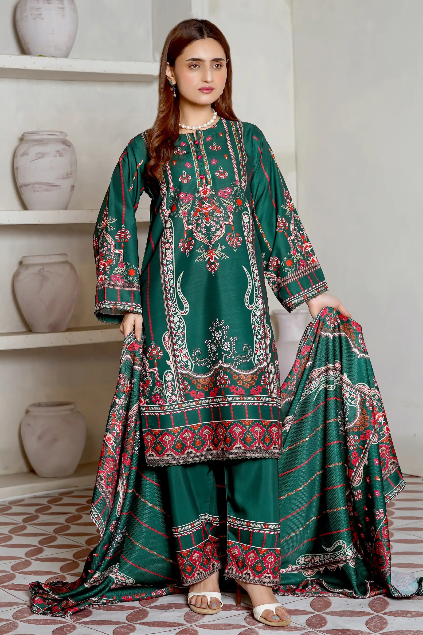Mariyam 3Piece Stitched Suit