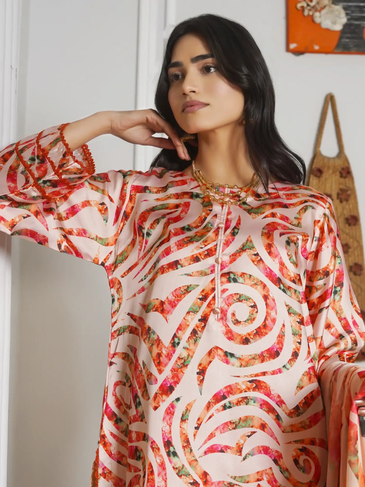 Naqshi 3Piece Stitched Dress