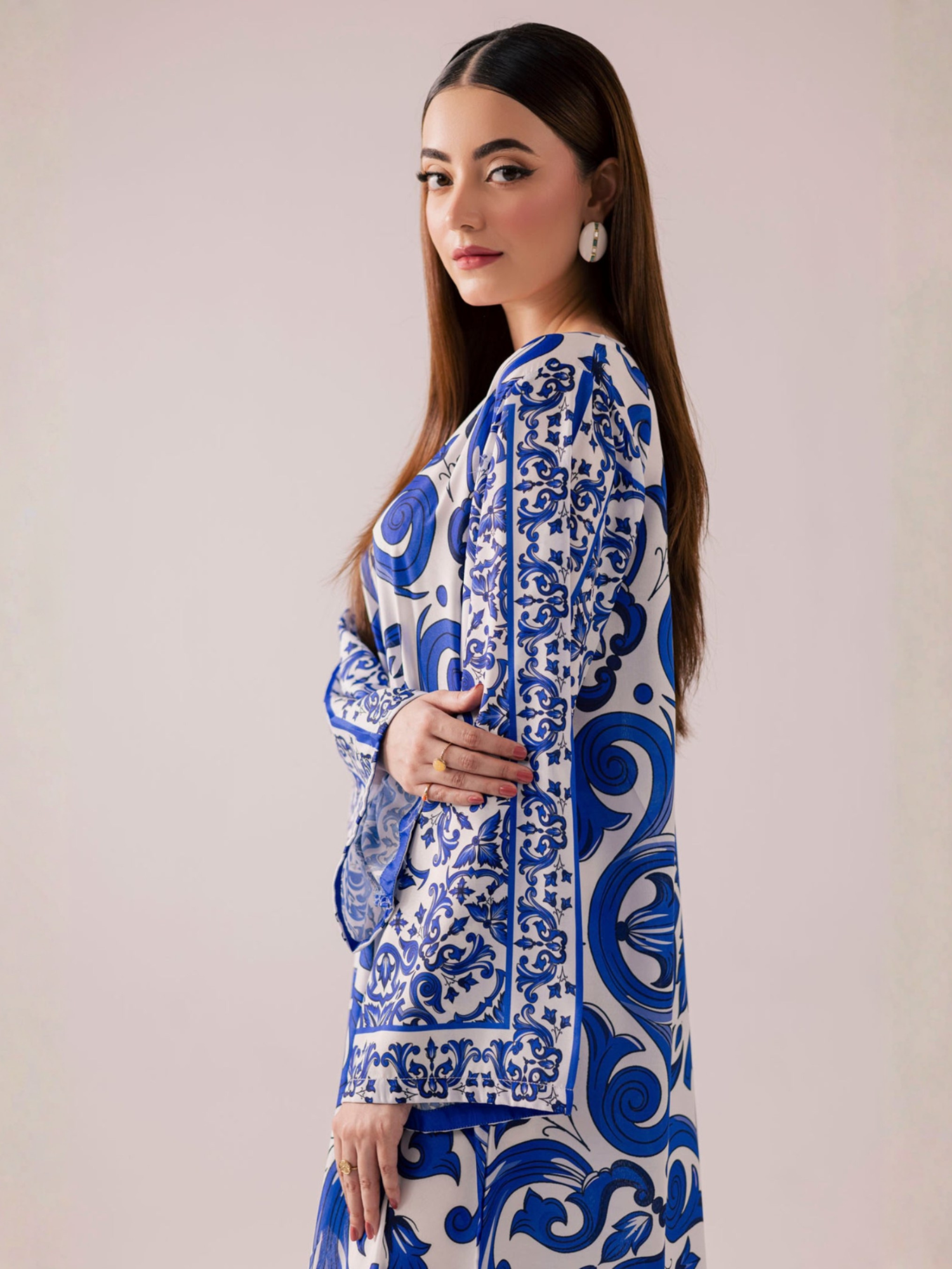 Abstract Summer Kaftan