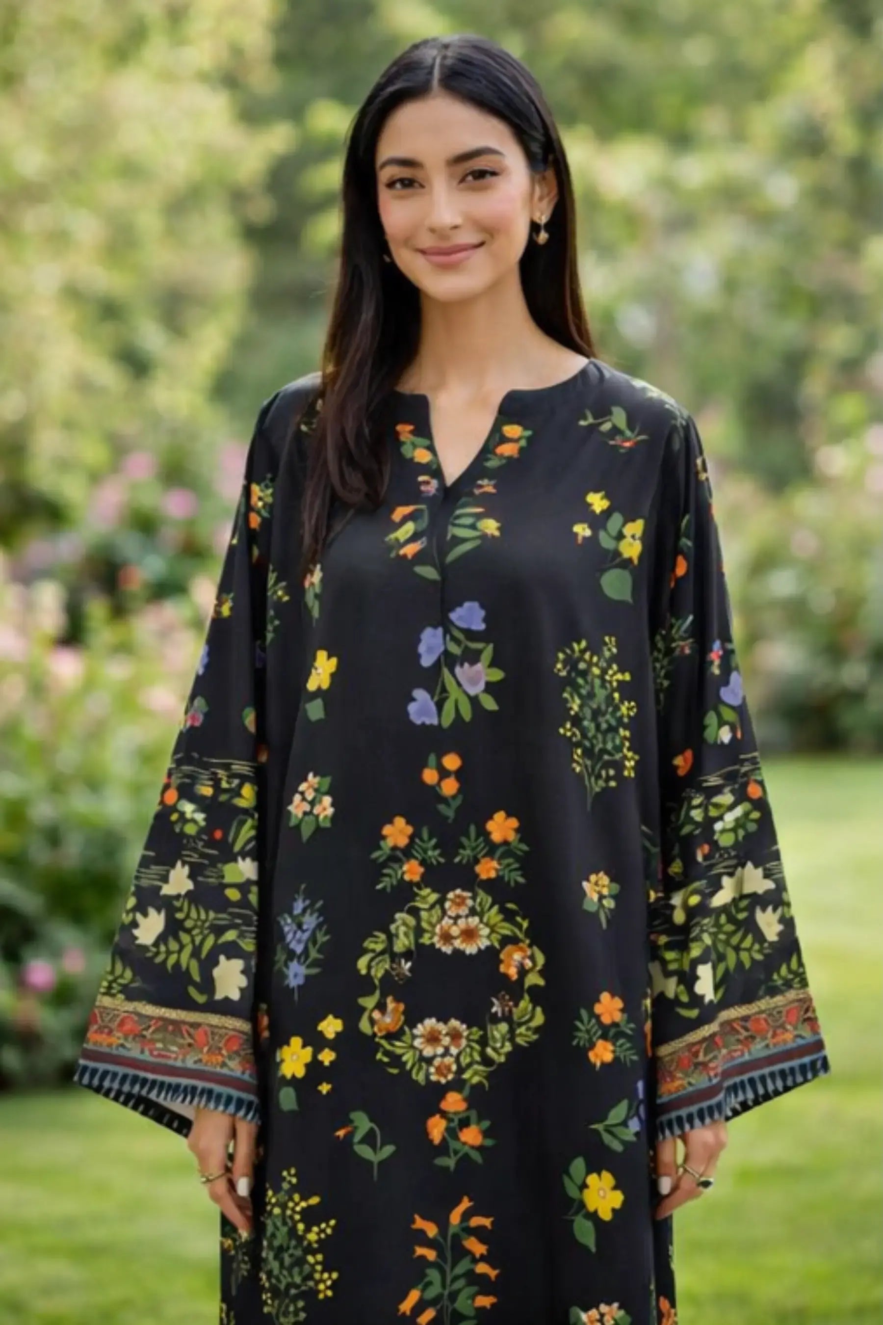 Noir Summer Kaftan