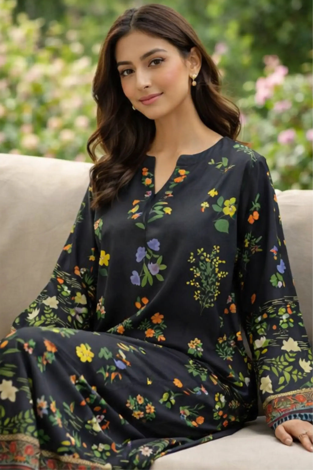 Noir Summer Kaftan
