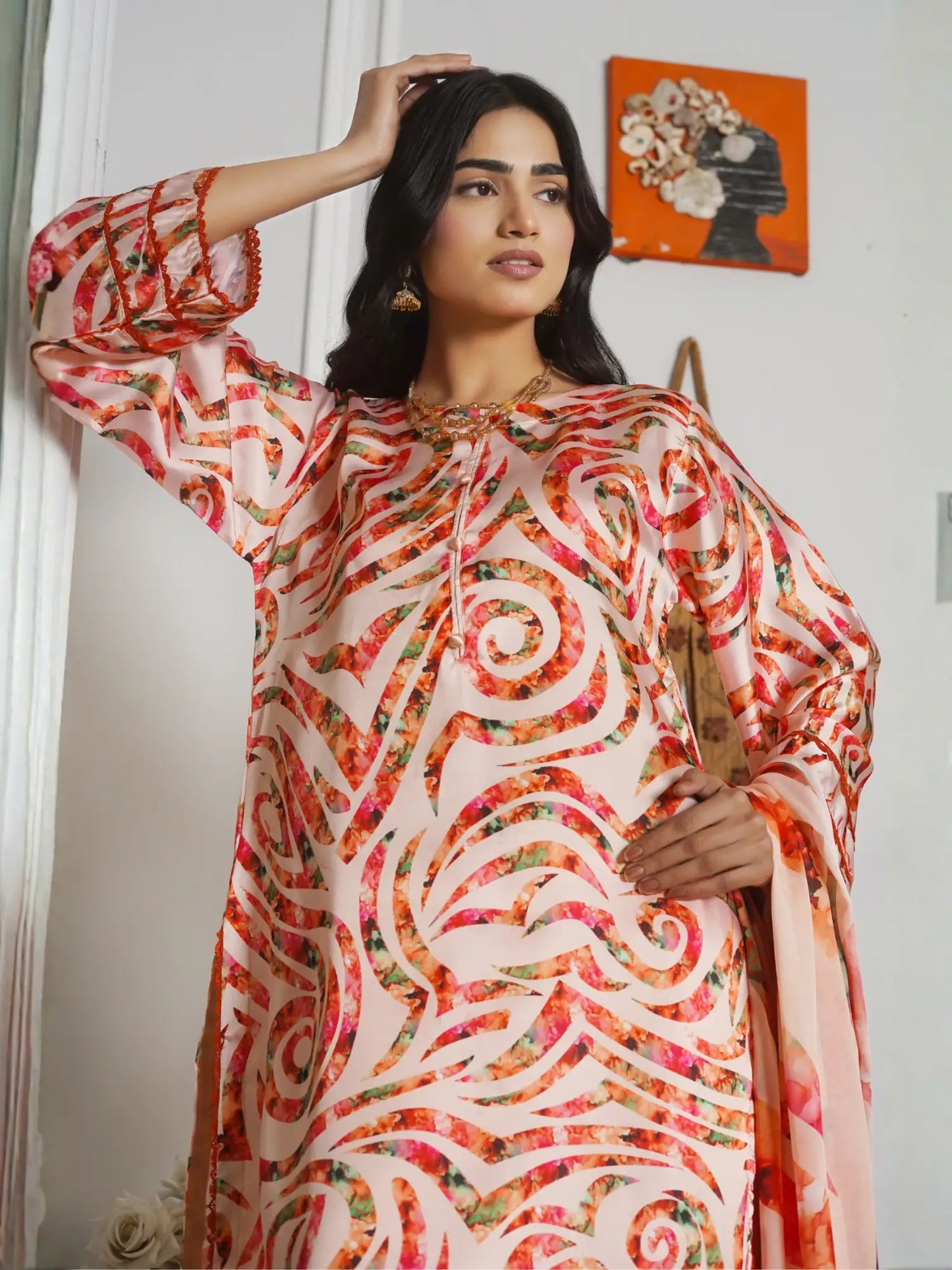 Naqshi 3Piece Stitched Dress