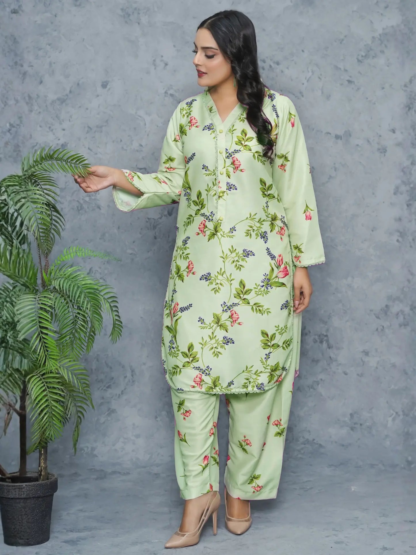 Zeen Stitched Doria Suit