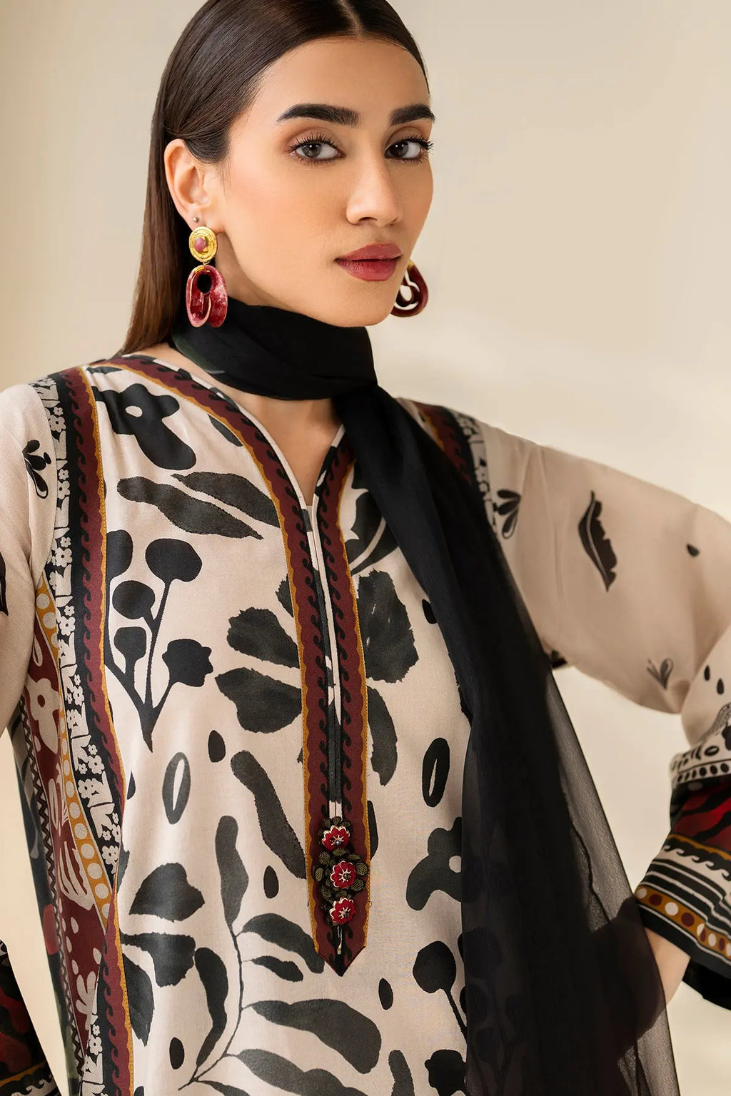 Vintage 2Piece Summer Kaftan
