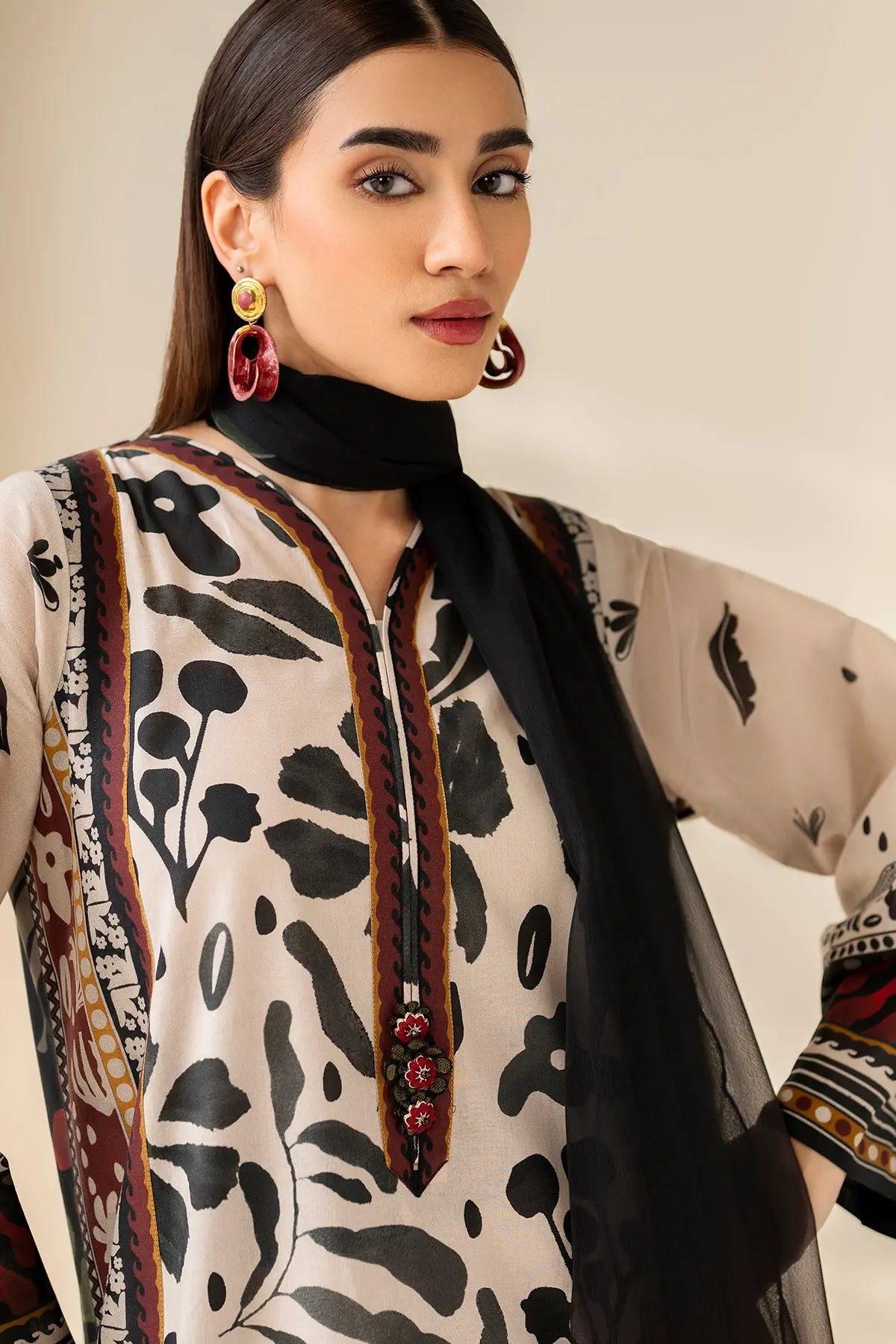Vintage 2Piece Summer Kaftan