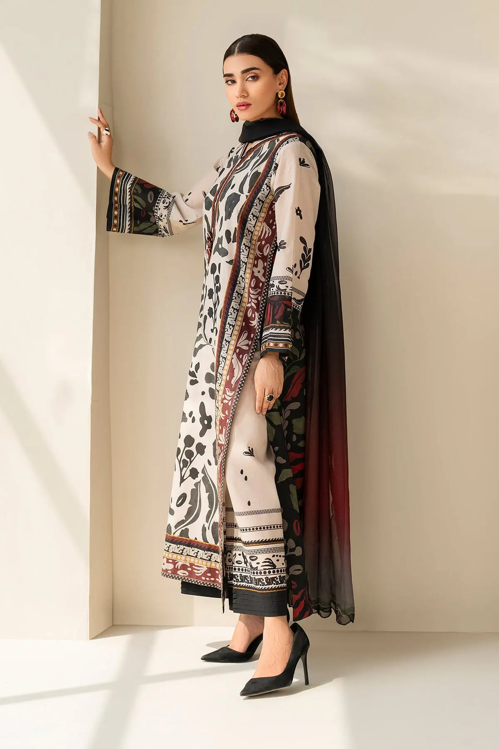 Vintage 2Piece Summer Kaftan