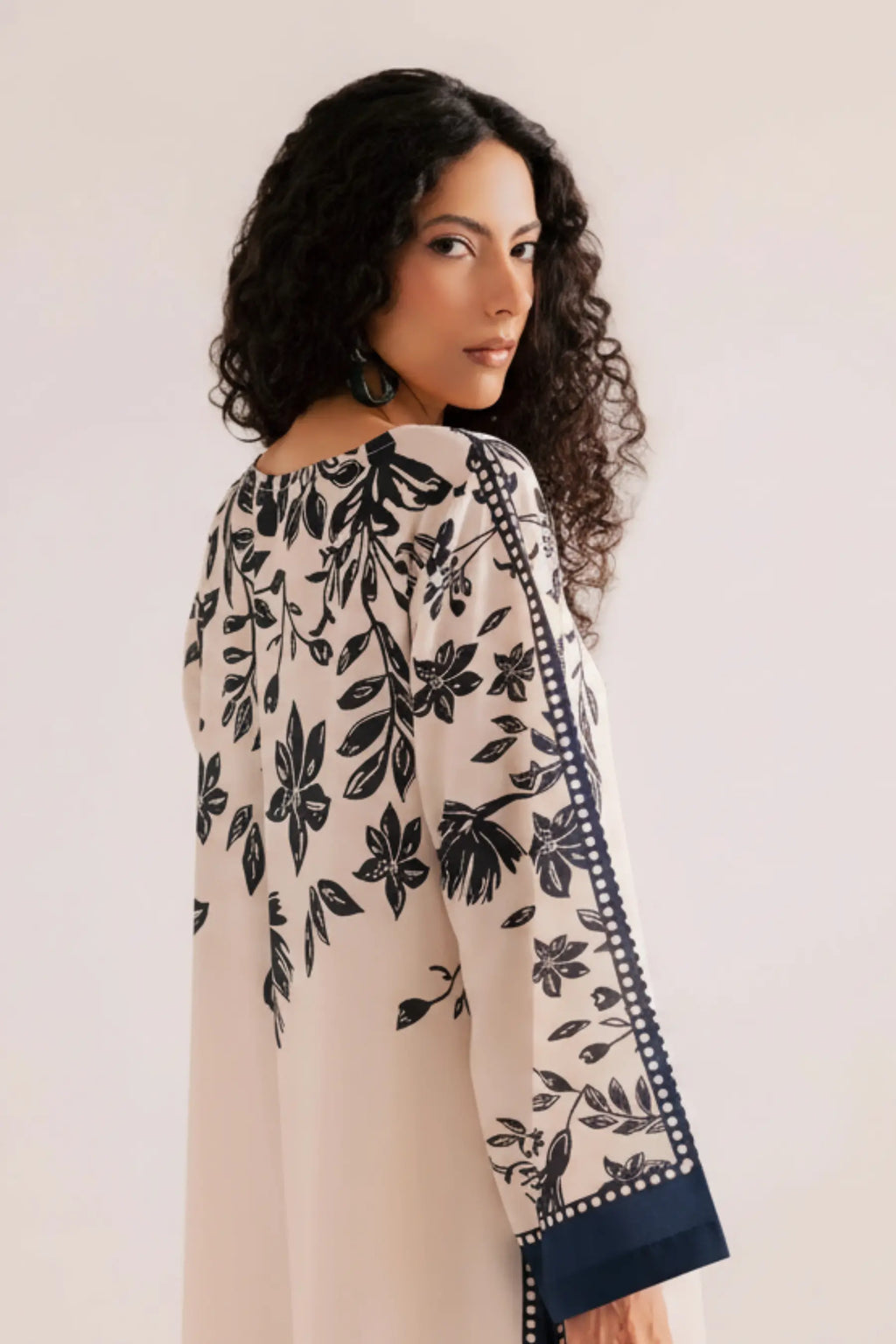 Zarposh Summer Blue Kaftan
