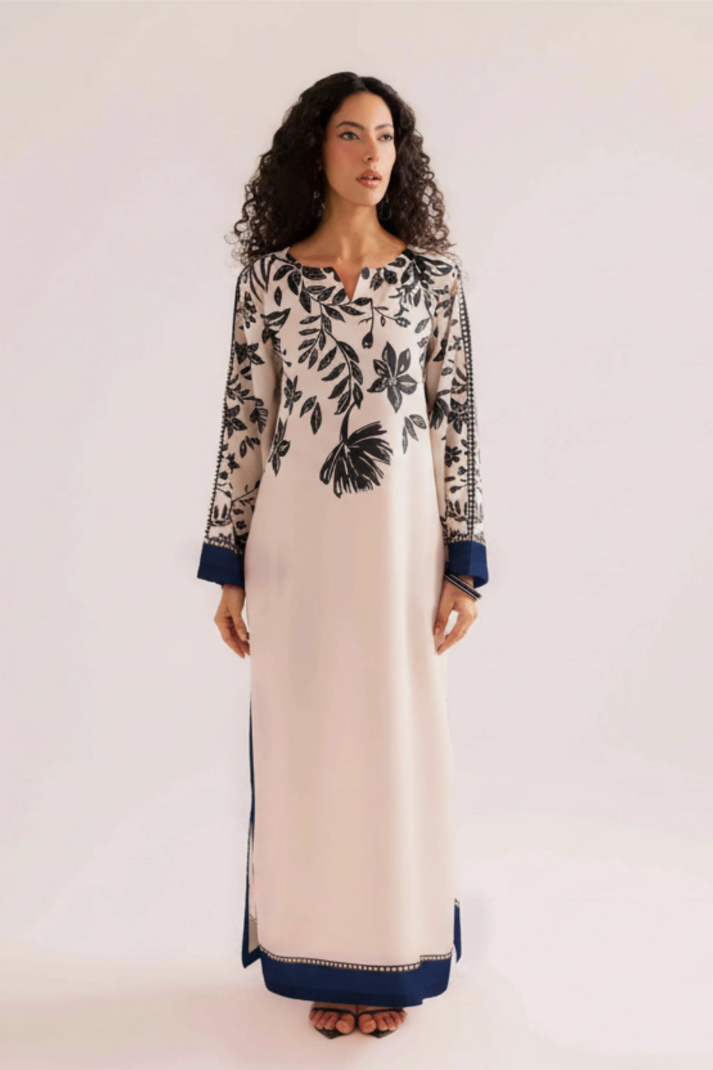 Zarposh Summer Blue Kaftan