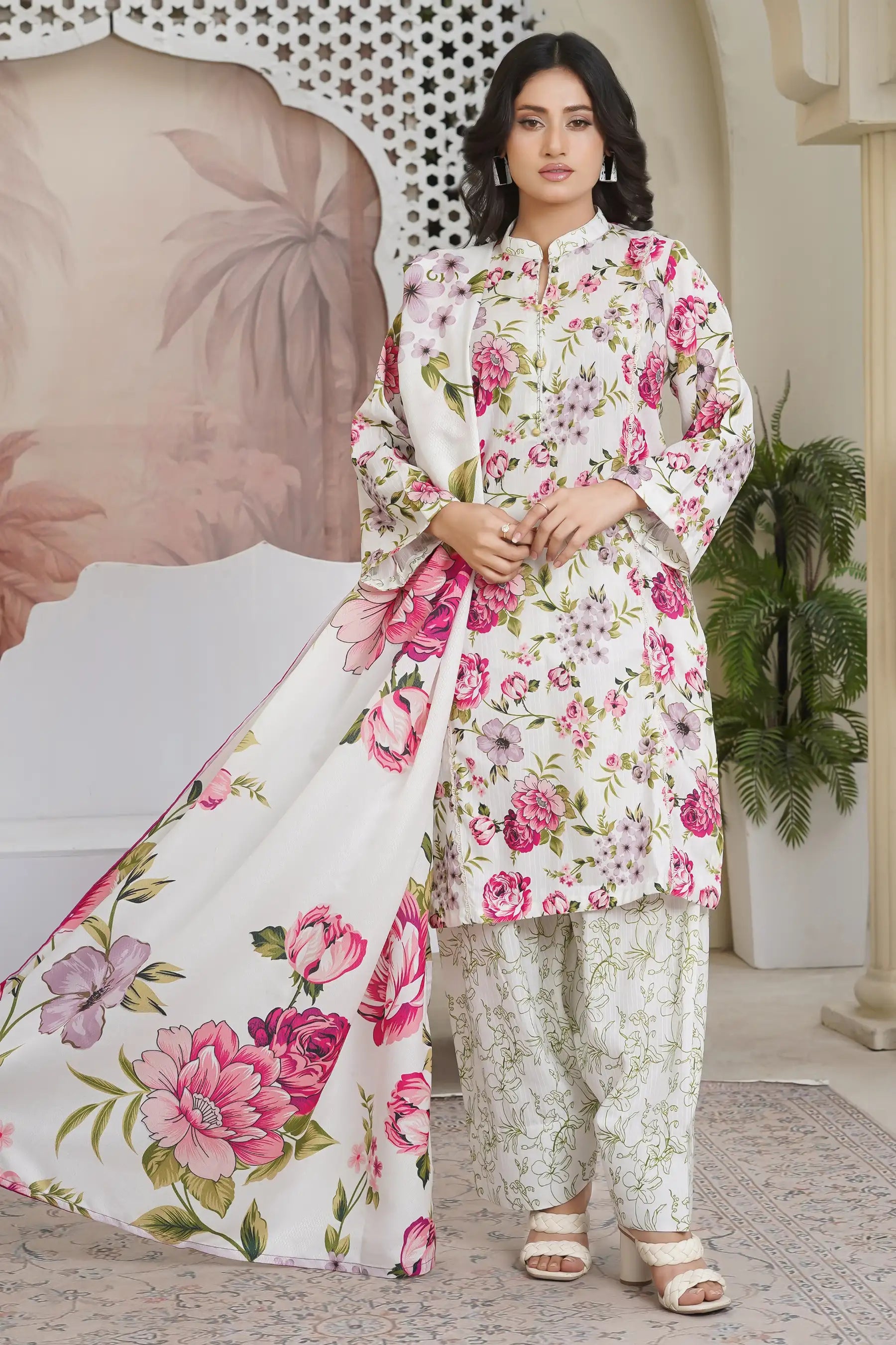 Sapphire 3Pc Stitched Suit